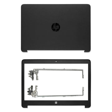 New LCD Back Cover Front Bezel Hinges For HP ProBook 640 645 G1 Laptop Case Shell Black